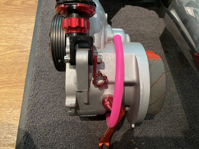 KOSO ファッションホース【ヤマハ系スクーター】内径8mm 長さ285mm【イエロー】