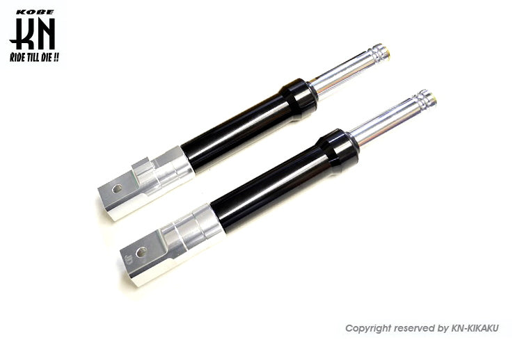 アルミ削り出しフロントフォーク 【ディオ/SCOOPY/ズーマー】ブラック