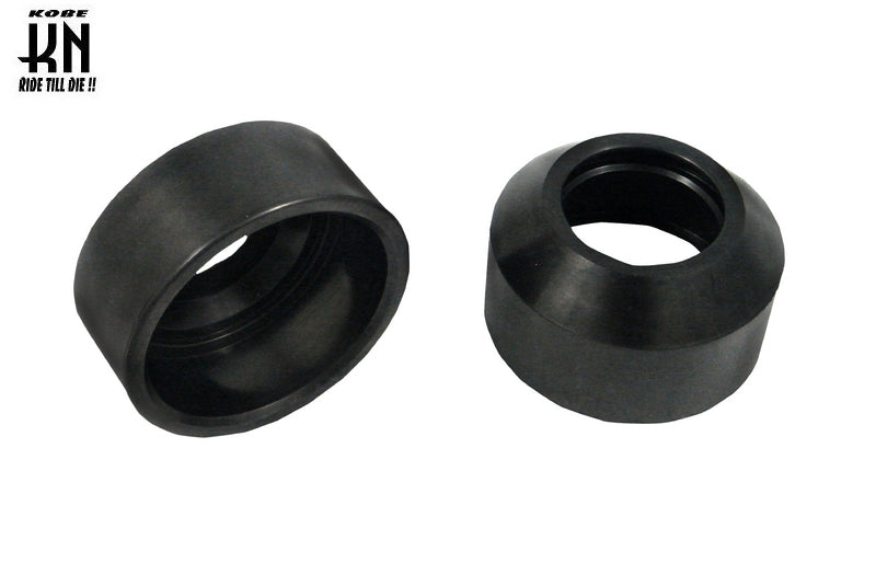 シグナスX 33φフロントフォーク用 フルカバードダストシール【ブラック】