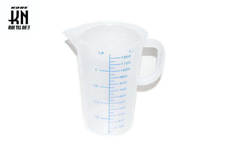 プラスチック計量カップ【1200cc】ハンドル付