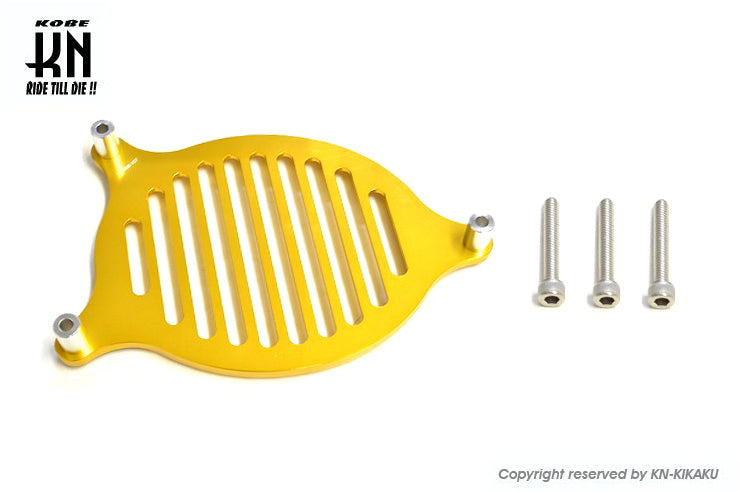 NCY アルミ削り出しラジエーターカバー【PCX125/150】ゴールド