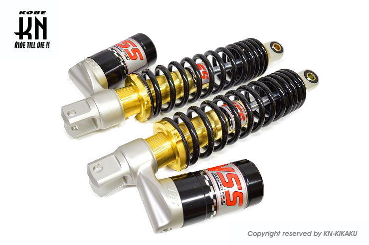 YSS シグナスX【1/2/3型】 リザーバータンク付きガスショック【ゴールド/ブラック】320mm