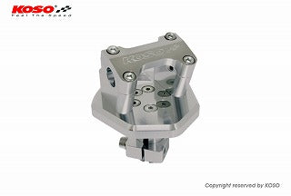 KOSO ハンドルポスト 【シグナスX SE44J/BWS125】 ガンメタ