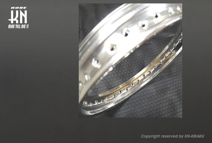 RCB アルミホイールリム【215-17】クロームメッキ【36H】