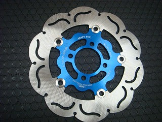 MOS ビッグローター260mm ブルー 【DISK単品】 PCX