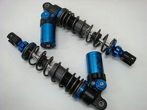 SHARK-FACTORY HI/LO SPEED 減衰調整式ガス/オイルショック ブルー