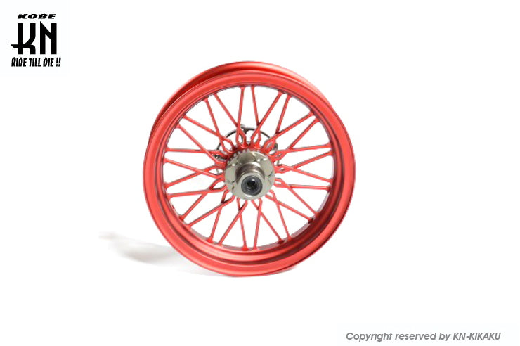 MOS 鍛造アルミホイール前後セット 【シグナスX 4/5型】ツヤ消しレッド【XR-14】