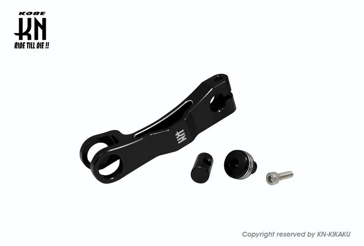 アルミブレーキカム ZOOMER 【フロント/ブラック】