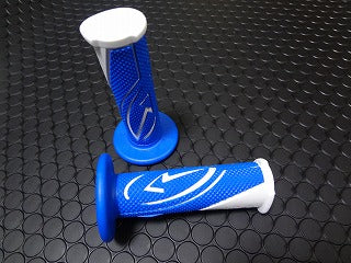 BCD ハンドルグリップ 【ブルー/ホワイト】120mm