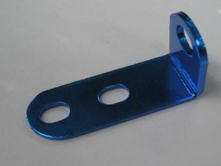 アルミL字ステー (大) 青