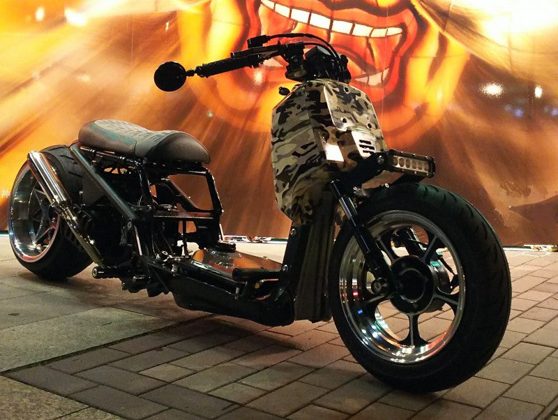 KN企画/UPS ズーマーアルミステム【12度レイク】ブラック【ZOOMER】