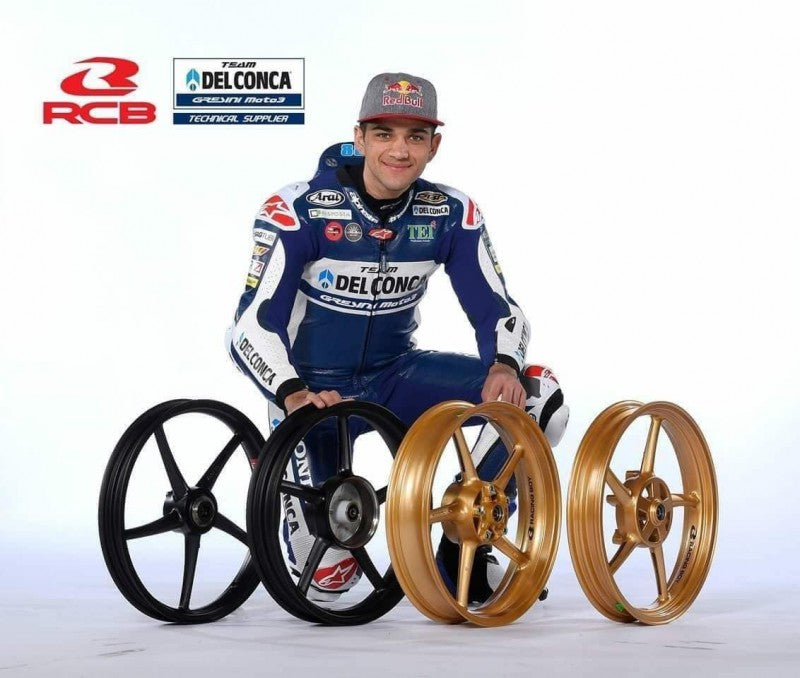 RCB 鋳造ホイール前後セット【SPORT RIM522】AEROX125,155/NVX155【ブラック】