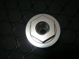 オイルブリーザーアタッチメント台座A【シグナス/PCX/モンキー/グロム/APE/カブ/zoomer】シルバー