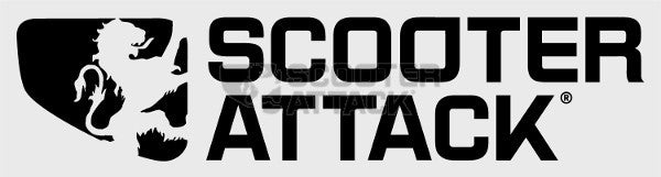 STAGE6【ステッカー】Scooter-Attack black 【140mm×36mm】