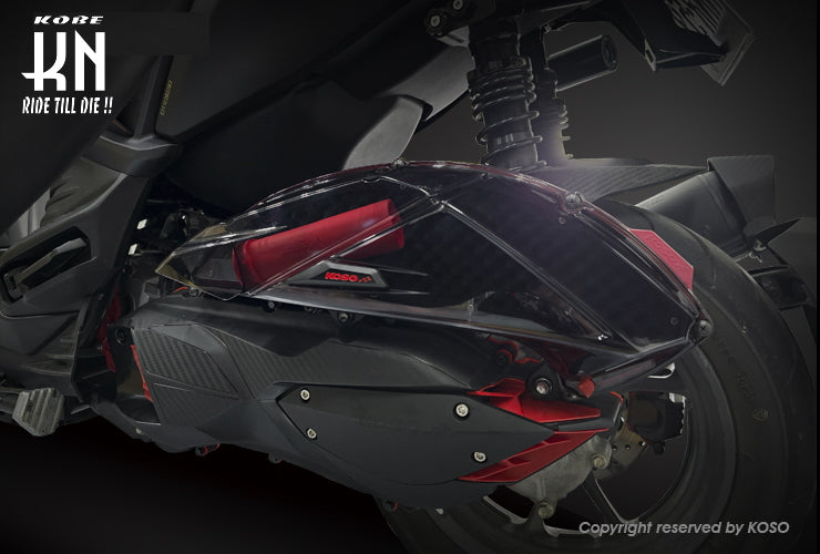 KOSO BIGサイズエアクリーナーダクト【シグナスGRYPHUS(6型)/BWS125(3型)/NMAX125/155(2型/V2)】