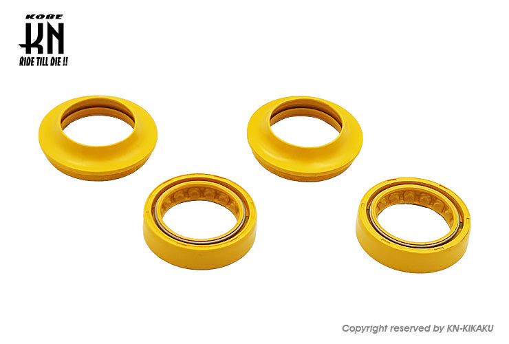 NCY 33mm フロントフォーク用 ローフリクションオイルシール & ダストシールセット