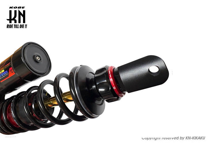 RCB 30周年記念 305mm 減衰調整リアショック【シグナスグリファス/X FORCE/AEROX155/NVX155】FLOW-PRO