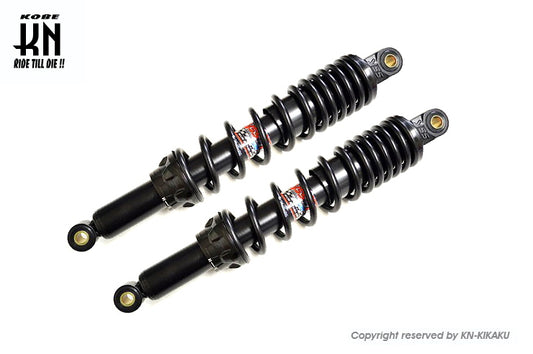 YSS リアショック【385mm】バネレート調整付き【DTGシリーズ】ブラック/ブラック【ハンターカブ/クロスカブ】