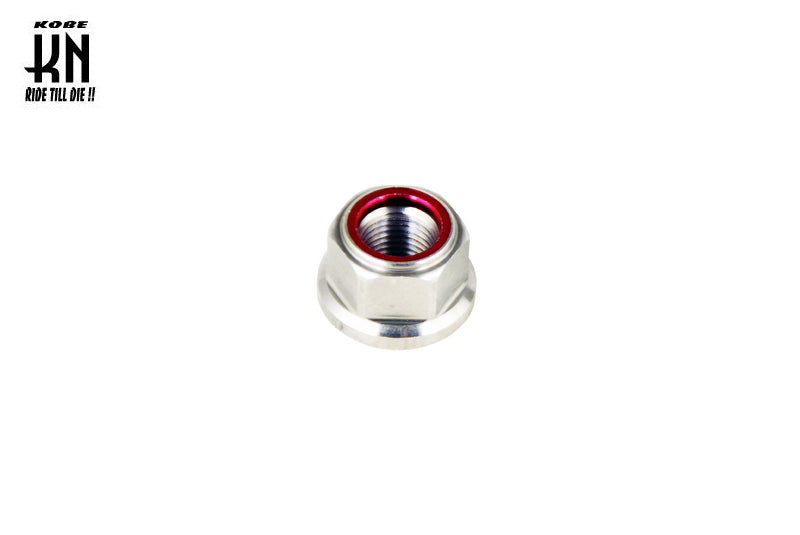 ステンレスアクスルナット【M12×1.25】レッド