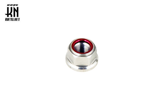 ステンレスアクスルナット【M12×1.25】レッド