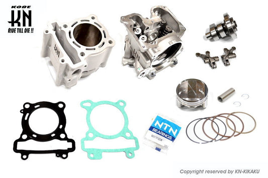 ボアアップ/ハイカム/ビッグバルブヘッド/フルセットエンジンキット【マジェスティS/SMAX】182.8cc