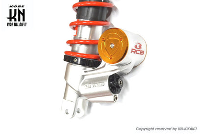 RCB 305mm 減衰調整リアショック【AEROX155,NVX155】SB-3【オレンジ/レッド】