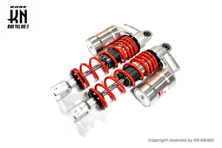 RCB 305mm リアショック【AEROX155,NVX155】EB-2【シルバー/レッド】