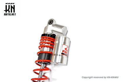 RCB 305mm リアショック【AEROX155,NVX155】EB-2【シルバー/レッド】