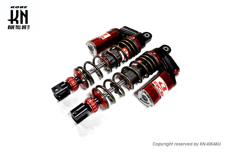 RCB 305mm リアショック減衰調整【AEROX155,NVX155】DB-5【レッド/ブロンズ】