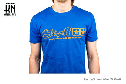 STAGE6 T-SHIRT【BLUE】Mサイズ