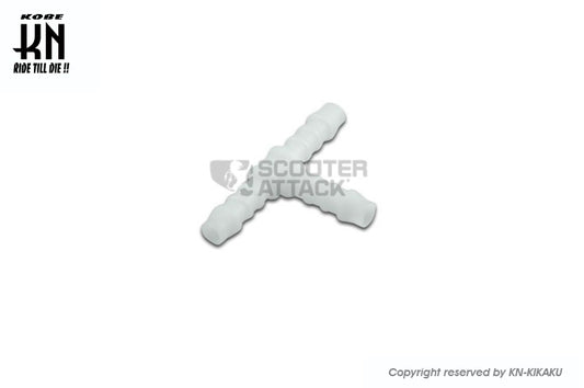 ガソリンスプリッターコネクター【6mmホース用】Tタイプ