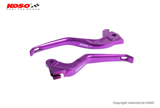 KOSOから第2弾 カスタムレバー パープル【シグナスX1型2型3型】