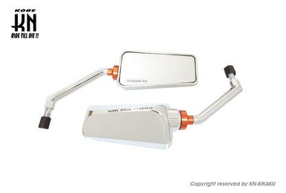 STAGE6 バックミラー【メッキ/クリアレンズ】