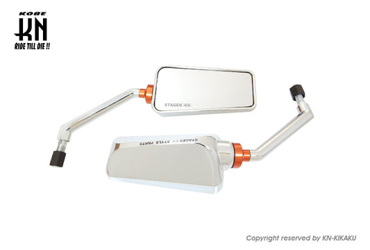 STAGE6 バックミラー【メッキ/クリアレンズ】