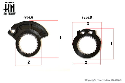 KOSO/KN【ダートバイク/スノーモービル】グリップヒーター【5段階調整】125mm/130mm