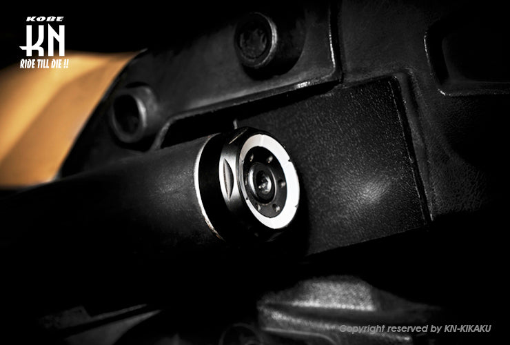 KOSO フレームライトキット【ホワイトライト/マットブラックボディー】BWS125