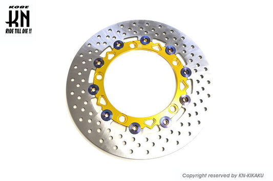 フローティングディスクローター267mm 【XMAX250/XMAX300】ゴールド