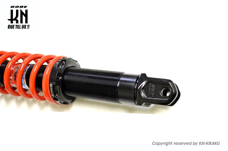 YSS シグナスX【4/5型】 DTGハイブリッドガスショック【ブラック/レッド】375mm