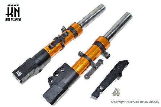 スーパーフロントフォーク【ゴールド】シグナスX 【4/5型】260mm/STDキャリパー