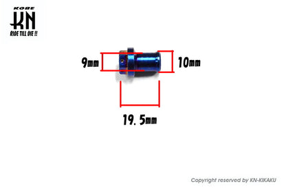 ブリーザーホースキャップ【チタンルック】