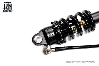 RCB 280mm リアショック減衰調整【GSX-R/S125/150】DB-2 Line【プレミアムブラック】モノサス