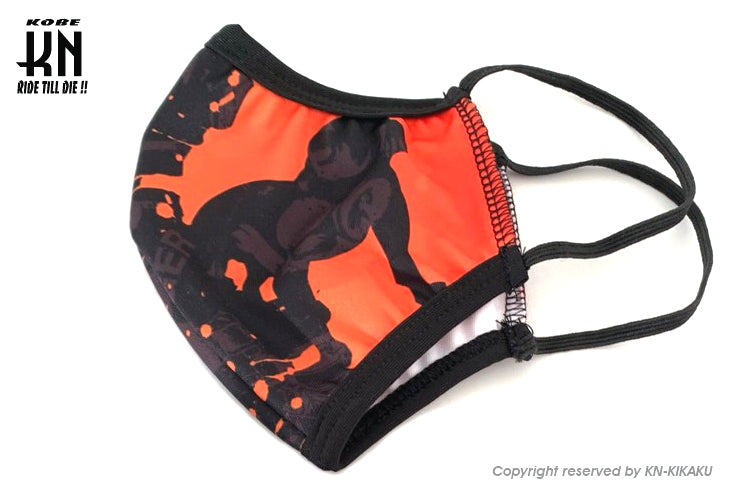 STAGE6 COMMUNITY MASK  R/T 【ORANGE】 POLYESTER