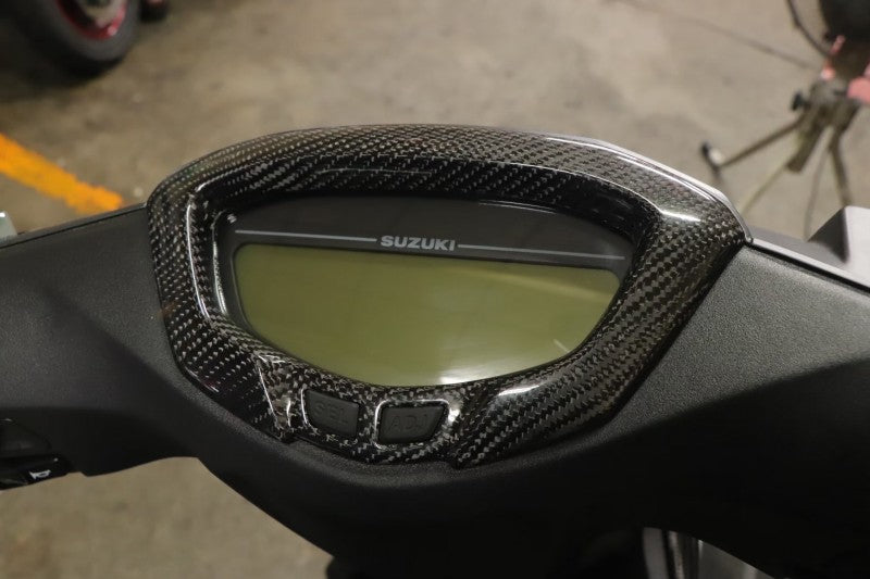 MOS カーボンメーターカバー【SWISH】