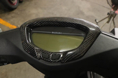 MOS カーボンメーターカバー【SWISH】