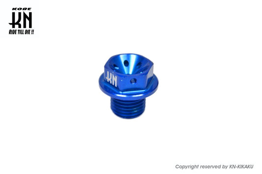 アルミCNCミッションオイルキャップ【ヤマハ車両系】ブルー