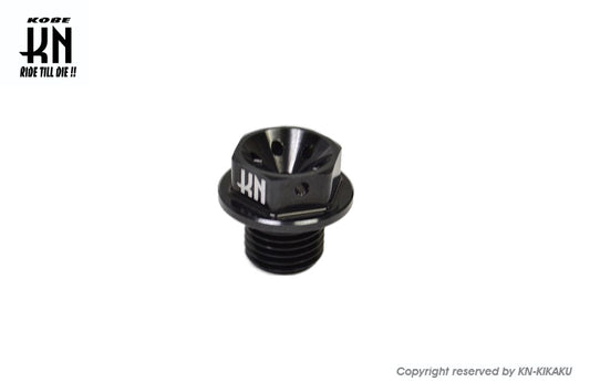 アルミCNCミッションオイルキャップ【ヤマハ車両系】ブラック