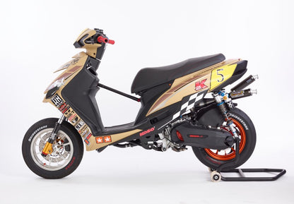 SHARKFACTORY X2ST/X2EST/X2HLST 複筒式リアサスペンション【カラー/スペックオーダー見積り】