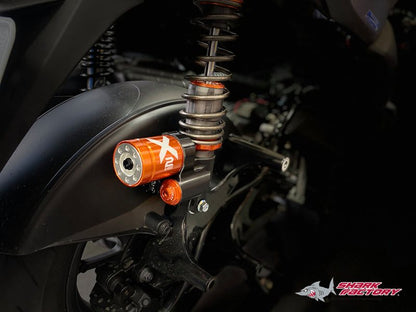 SHARKFACTORY X2DT/X2EDT/X2HLDT 高性能リアサスペンション【カラー/スペックオーダー見積り】