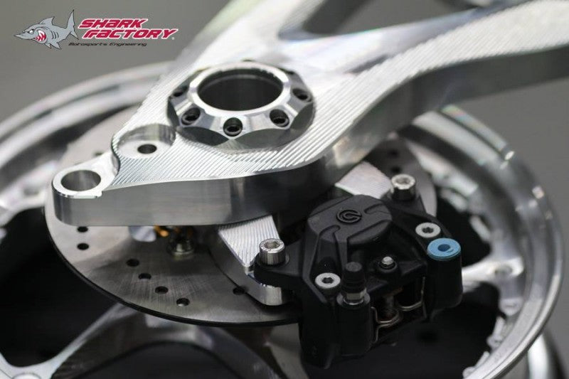 SHARKFACTORY アルミCNCスイングアーム ディスクブレーキコンバート【カラーオーダー見積り】