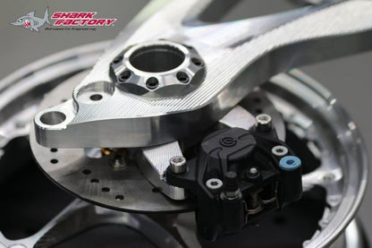 SHARKFACTORY アルミCNCスイングアーム ディスクブレーキコンバート【カラーオーダー見積り】